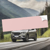 Trend Color Lichtroze Bumpersticker