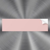 Trend Color Lichtroze Bumpersticker