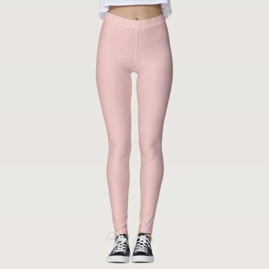 Trend Color Lichtroze Leggings (Voorkant)
