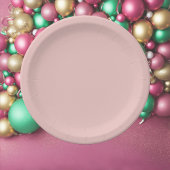 Trend Color Lichtroze Papieren Bordje