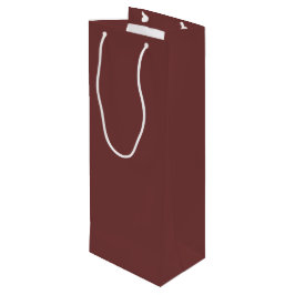 Trend Color - Mahonie bruine wijn geschenk tas Cadeautas