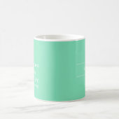 Trend Color Minty Green - Naam / Positivity Mok (Center)