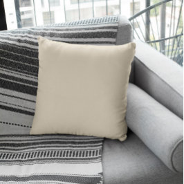 Trend Color - Natuurlijke Beige Sierkussen