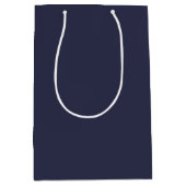 Trend Color - Navy Blue Medium geschenktas Medium Cadeauzakje (Voorkant)