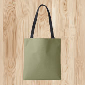 Trend Color - Olijfgroene Canvas tas