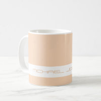 Trend Color Peach Blush - Futuristische naam Mok