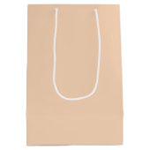 Trend Color - Perzik Blush Medium Gift Bag Cadeauzakje (Achterkant)