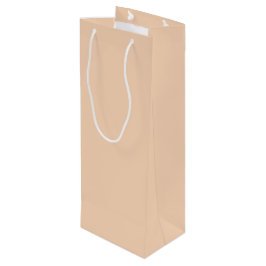 Trend Color - Perzik Blush Wijn Gift Bag Cadeautas