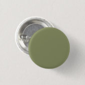 Trend Color Reed Green Minimalistische Button (Voorkant /achterkant)