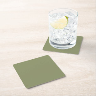 Trend Color - Reed Green Paper Onderzetter