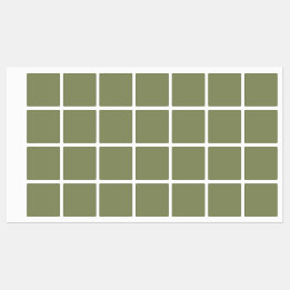 Trend Color Reed Green Solid Coloured Labels