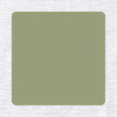 Trend Color Reed Green Solid Coloured Labels (Design 1)