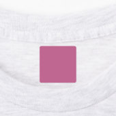 Trend Color Roze Paarse Berry Effen Gekleurde Labe Labels (Aangebracht)