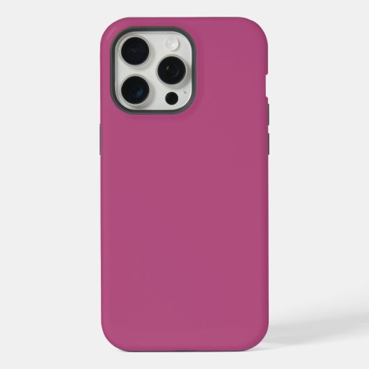 Trend Color Roze Paarse Berry iPhone Hoesje (Achterkant)