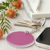 Trend Color - Roze Paarse Berry Sleutelhanger (Voorkant Rechts)