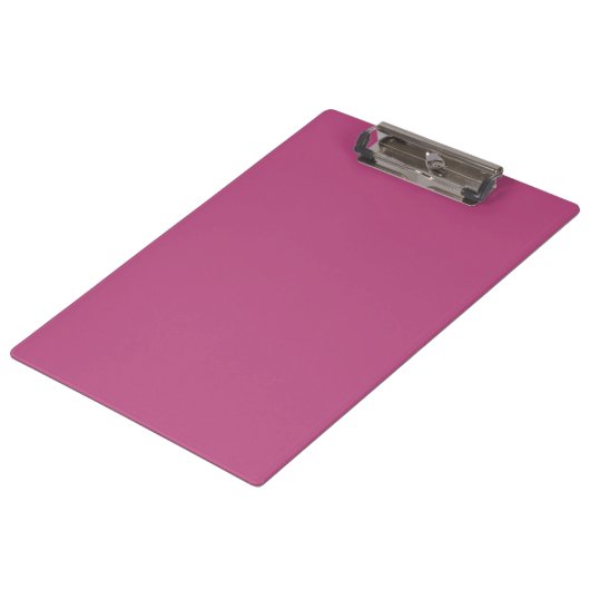 Trend Color - Roze Paarse Berry Solid Klembord (Gekanteld)