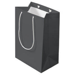 Trend Color - Slate Grey Medium Gift Bag Cadeauzakje
