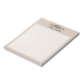 Trend Color Soft Taupe Classic Notitieblok (Linkerzijde)