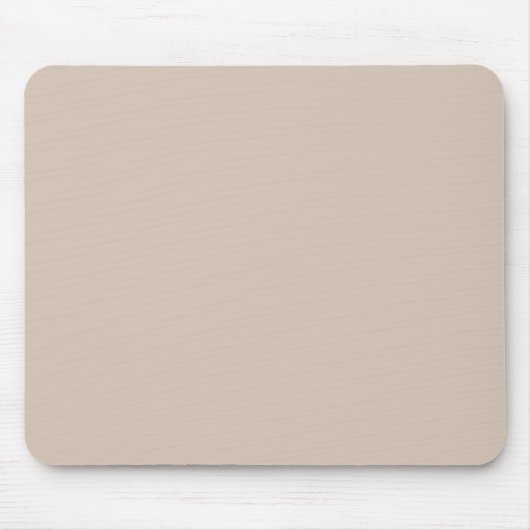 Trend Color Soft Taupe Mousepad Muismat (Voorkant)