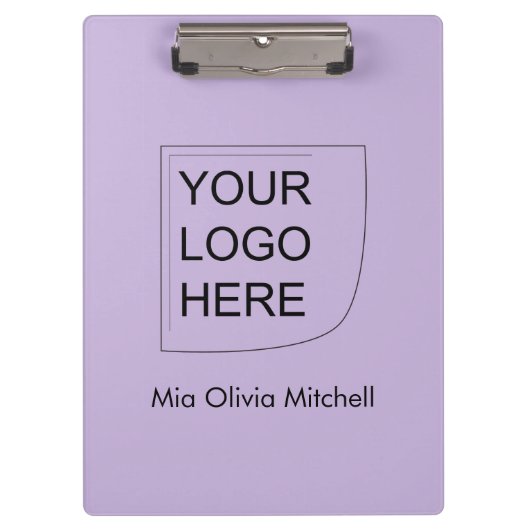 Trend Color Soft Violet - Logo Klembord (Voorkant)