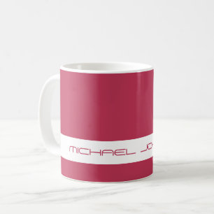 Trend Color Vibrant Magenta - Futuristische naam M Koffiemok