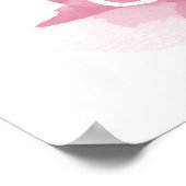 Trend Color Viva Magenta Love Poster (Hoek)