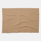 Trend Color - Warme beige keukenhanddoek (Horizontaal)