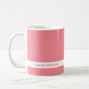 Trend Color - Watermeloen Roze Naam Mok