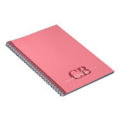 Trend Color - Watermeloen Roze Script Notitieboek (Rechterzijde)
