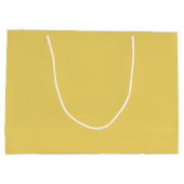Trend Color - Zacht geel  geschenktas Groot Cadeauzakje (Achterkant)