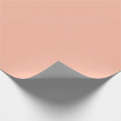 Trend Color - Zachte perzik inpakpapier Roll (Hoek)