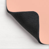 Trend Color Zachte Perzik Mousepad Muismat (Hoek)