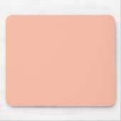 Trend Color Zachte Perzik Mousepad Muismat (Voorkant)