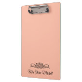 Trend Color - Zachte perzik naam klembord (Links)
