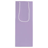Trend Color - Zachte Violet Wijn Gift Bag Cadeautas (Voorkant)