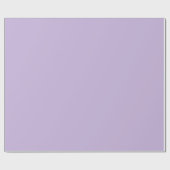 Trend Color - Zachte Violet Wrapping Paper Roll Cadeaupapier (Vlak)