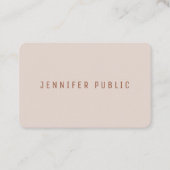 Trend Colors Elegant Luxurious Moderne Sjabloon Visitekaartje (Voorkant)