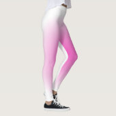 Trend Elegante Moderne Sjabloon Roze Gradiënt Vrou Leggings (Rechts)