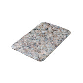Trend Grey Mauve Pink Marble Granite Patroon Badmat (Gekanteld)