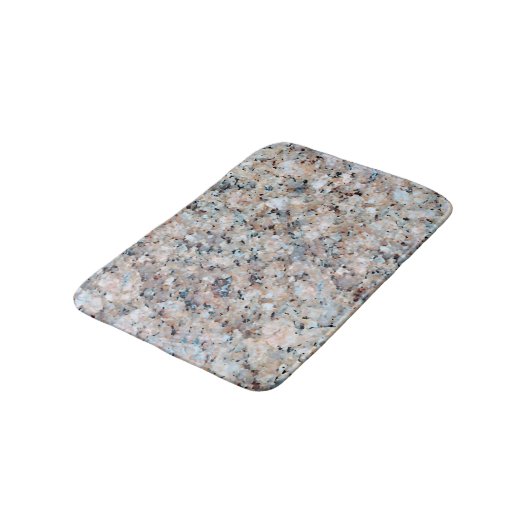 Trend Grey Mauve Pink Marble Granite Patroon Badmat (Gekanteld)