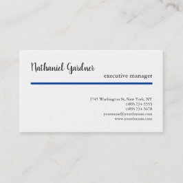 Trend handschrift eenvoudig creatief modern minima visitekaartje
