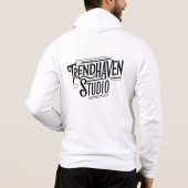 Trend Haven Studio - Stijlvol en uniek grafisch T- Hoodie (Achterkant)