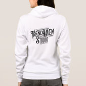Trend Haven Studio - Stijlvol en uniek grafisch T- Hoodie (Achterkant)