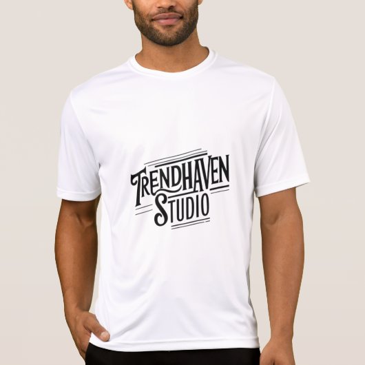 Trend Haven Studio - Stijlvol en uniek grafisch T- T-shirt (Voorkant)