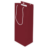 Trend Kleur - Dieprode Wijncadeautas Wijn Cadeautas (Voorkant Gekanteld)