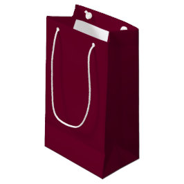 Trend Kleur Donker Bourgogne Gift Bag Klein Cadeauzakje