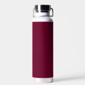 Trend Kleur - Donker Burgundy - Waterfles (Achterkant)