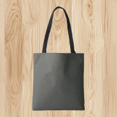 Trend Kleur - Donkergrijze Tote Tas