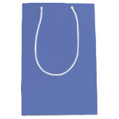 Trend Kleur - Jewel Blue Medium Gift Bag Cadeauzakje (Voorkant)