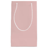 Trend Kleur Licht Roze Gift Bag Klein Cadeauzakje (Voorkant)